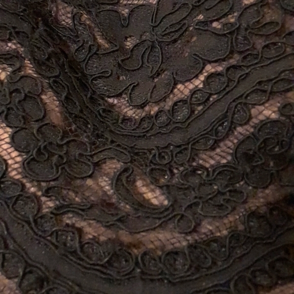 Lillie Rubin lace & chiffon formal dress - Picture 5 of 8